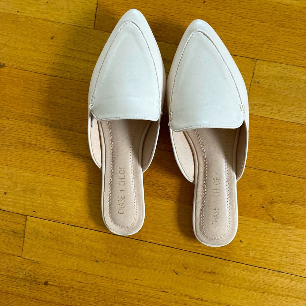 Cream mules